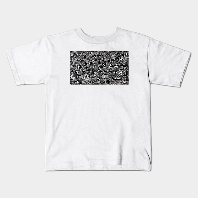 Wake up rituals Kids T-Shirt by Ottograph